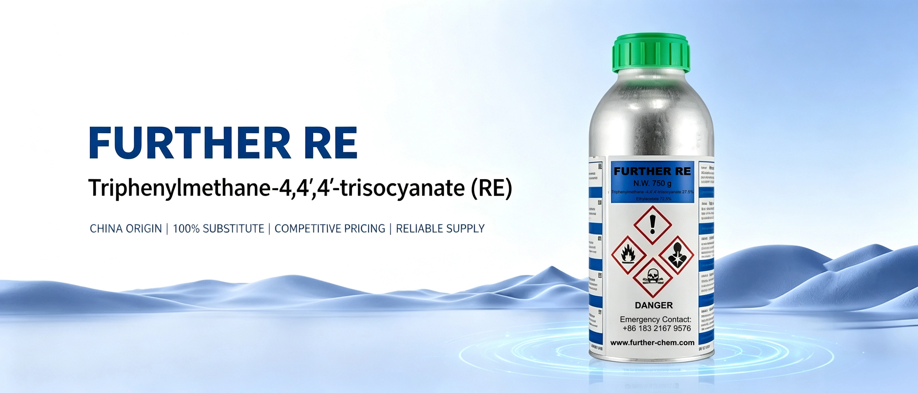 THÊM RE Triphenylmethane-4,4,4'-trisocyanate (RE) THÊM RE Triphenylmethane-4,4,4'-trisocyanate (RE)